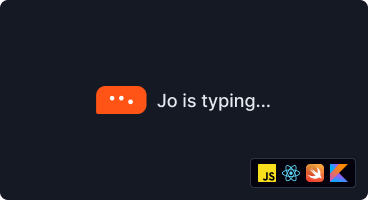 Typing indicator